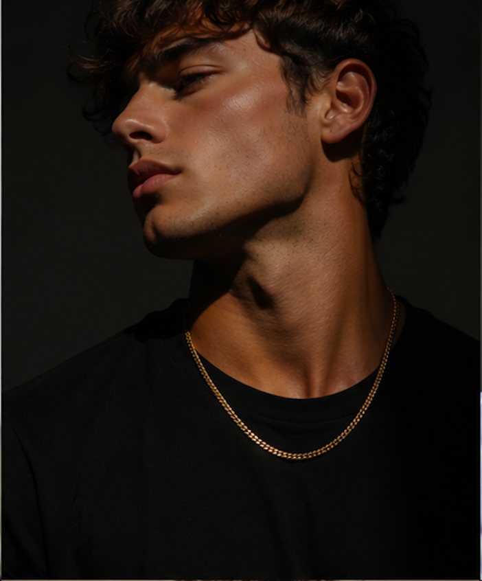 Men's Cuban Chain - Gold